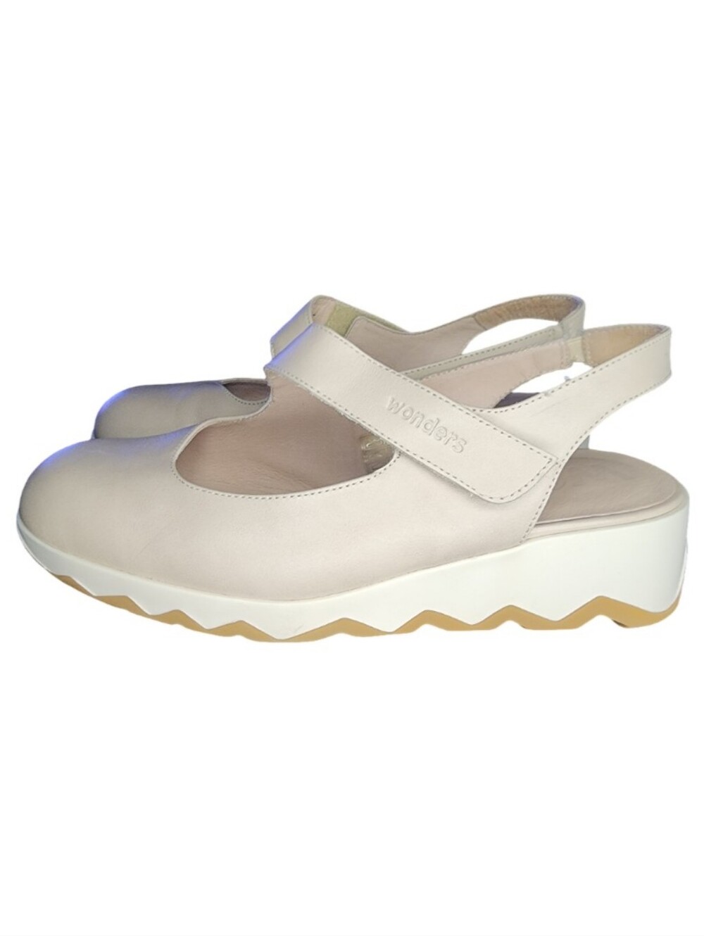 Wonders Slingback Sandals, Womens 37 EU (6.5-7 US) - Picture 2 of 10